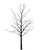 Bare Tree Silhouette V5 Vinyl Car Decal Sticker – Waterproof & UV-Resistant 8.0"