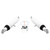 2x Monroe Shock Absorber | Max-Air For Towing | Hydraulic With Air Assist | Set Of 2
