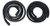 Sure-Grip Black Running Board | 93'' Aluminum Step | Slip Resistant Rubber | Mounting Bracket Sold Separately