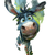 Donkey On Meadow Vinyl Car Decal Sticker – Waterproof & UV-Resistant 6.826666666666667"