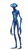Bioluminescent Alien Species Vinyl Car Decal Sticker – Waterproof & UV-Resistant 9.706666666666667"