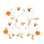 Halloween Geese Fistbump Vinyl Car Decal Sticker – Waterproof & UV-Resistant 3.4133333333333336"