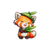Happy Red Panda Sticker Vinyl Car Decal Sticker – Waterproof & UV-Resistant 3.4133333333333336"