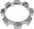 4x Chrome Plated Wheel Center Cap | Fits 8 Lug Wheels | Spacer for Hub Clearance | Bolt On | ATX