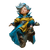 Halfling Child Wizard Vinyl Car Decal Sticker – Waterproof & UV-Resistant 3.4133333333333336"
