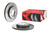 2x Brembo Brake Rotor | Xtra Vented Cross Drilled | 300MM Diameter | Superior Heat Dissipation | High Carbon Cast Iron