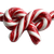 Knotted Candy Cane Vinyl Car Decal Sticker – Waterproof & UV-Resistant 3.4133333333333336"