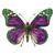 Monarch Butterfly Painting V2 Vinyl Car Decal Sticker – Waterproof & UV-Resistant 3.4133333333333336"