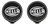 2x Enhance Your Driving Experience with Hella Black Round Fog Light Cover | Lightweight Design, Impact-Resistant, Brilliant White Driving Beam