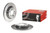 2x Powerful Brembo Brake Rotor | Premium EuroVan Fitment | Solid Design