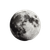 White Moon V2 Vinyl Car Decal Sticker – Waterproof & UV-Resistant 6.826666666666667"