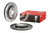 2x Ultimate Performance Vented Brembo Brake Rotor | 326mm Diameter | High Carbon Cast Iron