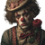 Sad Clown Portrait V3 Vinyl Car Decal Sticker – Waterproof & UV-Resistant 3.4133333333333336"