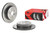 2x Brembo Xtra Vented Cross Drilled Brake Rotor | 2004 Subaru Impreza