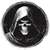 Grim Reaper Logo V9 Vinyl Car Decal Sticker – Waterproof & UV-Resistant 3.4133333333333336"
