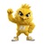 Yellow Mascot Vinyl Car Decal Sticker – Waterproof & UV-Resistant 6.826666666666667"