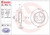 2x High Performance Brembo Brake Rotor | Fits Ford Taurus, Lincoln Continental | Superior Cooling & Corrosion Resistance