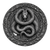 Gothic Snake Medallion Vinyl Car Decal Sticker – Waterproof & UV-Resistant 3.4133333333333336"