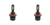 2x SNO-WY Series H13 LED Bulbs | 4000 Lumens | Amber/Cold White | Waterproof | Shockproof | 3000K/6500K | Set of 2