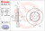 2x Performance Brake Rotor | Brembo | Fits 2004-2008 Pontiac G6 Chevrolet Malibu | Vented, ECE-R90 Certified