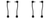 2x Rancho Stabilizer Bar Link Kit | Designed for Jeep Wrangler JL | Made in USA