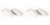 2x RV Baggage Door Catch | Durable Polar White C-Clip Style | Easy Install | Set of 2