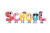 Cartoon School Letters Vinyl Car Decal Sticker – Waterproof & UV-Resistant 5.97333333333333