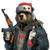 Armed Bear With Ushanka Vinyl Car Decal Sticker – Waterproof & UV-Resistant 3.4133333333333336"