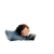 Sleeping Boy Dreaming V2 Vinyl Car Decal Sticker – Waterproof & UV-Resistant 3.4133333333333336"