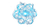 Blue Atomic Structure Vinyl Car Decal Sticker – Waterproof & UV-Resistant 2.72"