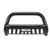 Ultimate Protection 2019-2023 Ford Ranger Bull Bar | Black 3 Inch Diameter | With Textured Skid Plate, Light Tabs
