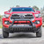 Ultimate Protection 2019-2023 Ford Ranger Bull Bar | Black 3 Inch Diameter | With Textured Skid Plate, Light Tabs
