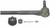2x Enhance Your Driving Experience with Moog Problem Solver Tie Rod End | Superior Strength & Stability | Grease Penetration Technology