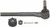 2x Enhance Your Driving Experience with Moog Problem Solver Tie Rod End | Superior Strength & Stability | Grease Penetration Technology