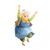 Dancing Old Lady V2 Vinyl Car Decal Sticker – Waterproof & UV-Resistant 6.826666666666667"