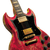 Retro Lightning Guitar Vinyl Car Decal Sticker – Waterproof & UV-Resistant 3.4133333333333336"