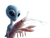 Alien Abducting Shrimp Vinyl Car Decal Sticker – Waterproof & UV-Resistant 6.1866666666666665"