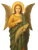 Angel Holding Fish Vinyl Car Decal Sticker – Waterproof & UV-Resistant 8.213333333333333"
