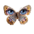 Butterfly With Eyes Vinyl Car Decal Sticker – Waterproof & UV-Resistant 3.4133333333333336"