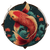 Ancient Chinese Koi Vinyl Car Decal Sticker – Waterproof & UV-Resistant 6.826666666666667"