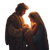 Holy Family Scene V3 Vinyl Car Decal Sticker – Waterproof & UV-Resistant 3.4133333333333336"