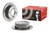 2x Upgrade Your Kia Forte | Brembo Brake Rotor | High Carbon Cast Iron | Solid Design