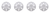 4x High-Quality 15" Wheel Cover Set of 4 for Various 2010-2013 Ford Transit Connect | Snap-On & UV Protected