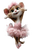 Ballerina Kitten Sticker Vinyl Car Decal Sticker – Waterproof & UV-Resistant 4.4
