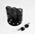 USA-Made Rotopax Locking Container Mount | Anodized Aluminum, Black Finish | Fits All RotopaX Containers