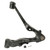 Moog Chassis Control Arm | Problem Solver Black | OE Replacement with Ball Joint Assembly | Metal-To-Metal Design for Strength | Greaseable Socket