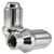 Chrome 14x1.5 Thread Spline Drive Lug Nut | Aggressive Off Road Look | Rust Resistant | Carbon Steel | 1 Year Warranty