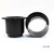 USA-Made Boat Cup Holder | Mounts on Boat Sides | Black Polymer, UV Resistant | 3/8in Drain Hole | Easy Install