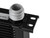 UltraPro Black Aluminum Fluid Cooler | Premium 25 Row Stacked Plate Design | High Performance & Durable | -16 AN Male Inlet & Outlet