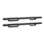 GMC Sierra Chevy Silverado Nerf Bar | HDX 3 Inch Square Straight | Black Steel | Rocker Panel Mount
